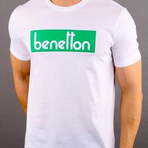 Benetton original logo t-shirt